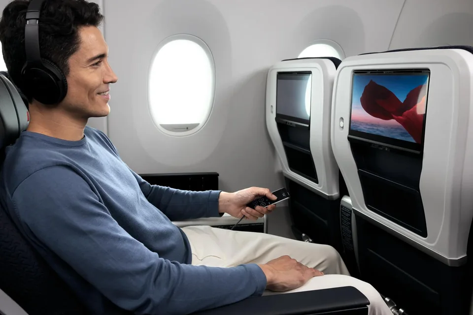 System rozrywki Air France Premium