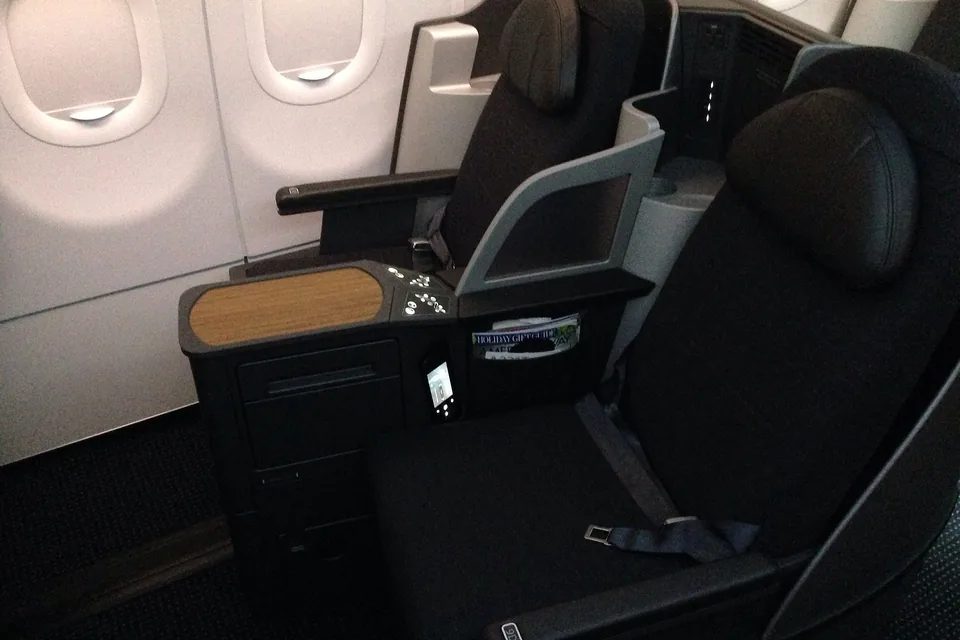 American Airlines — fotel i układ kabiny