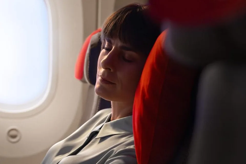 Austrian Airlines — odchylenie fotela i odpoczynek