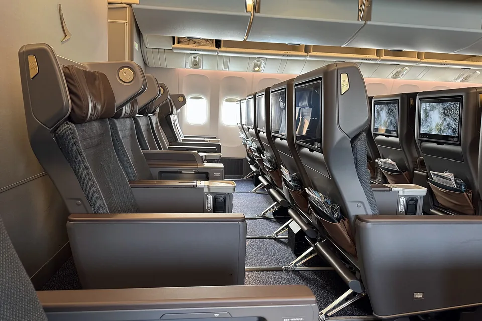 Cathay Pacific — samolot i dostępność osobnej kabiny
