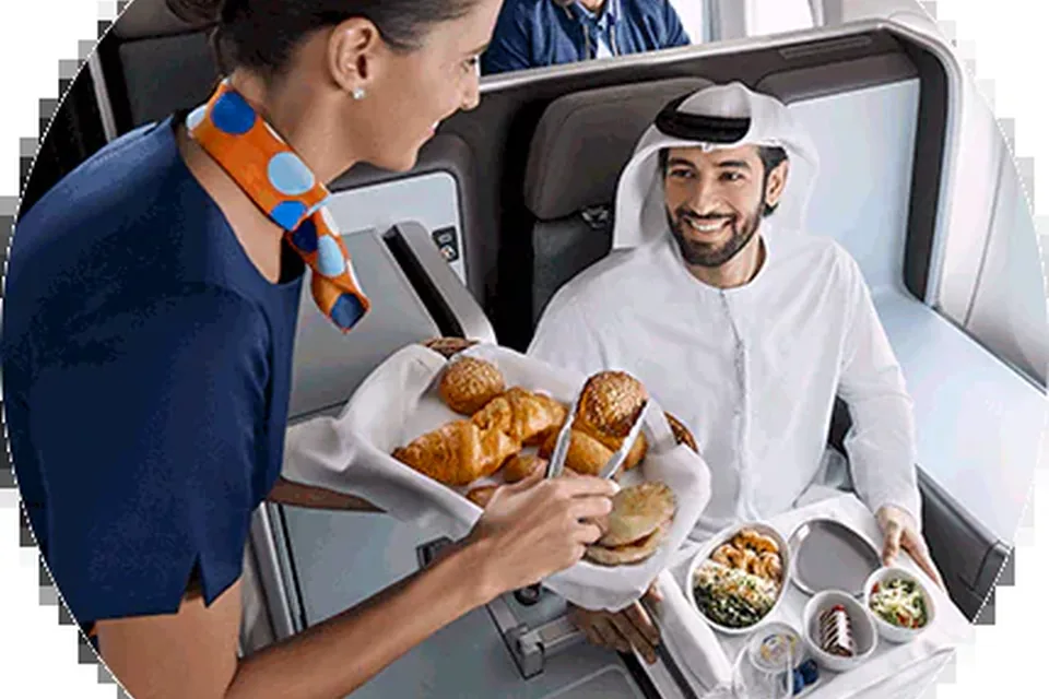 flydubai — posiłki i napoje