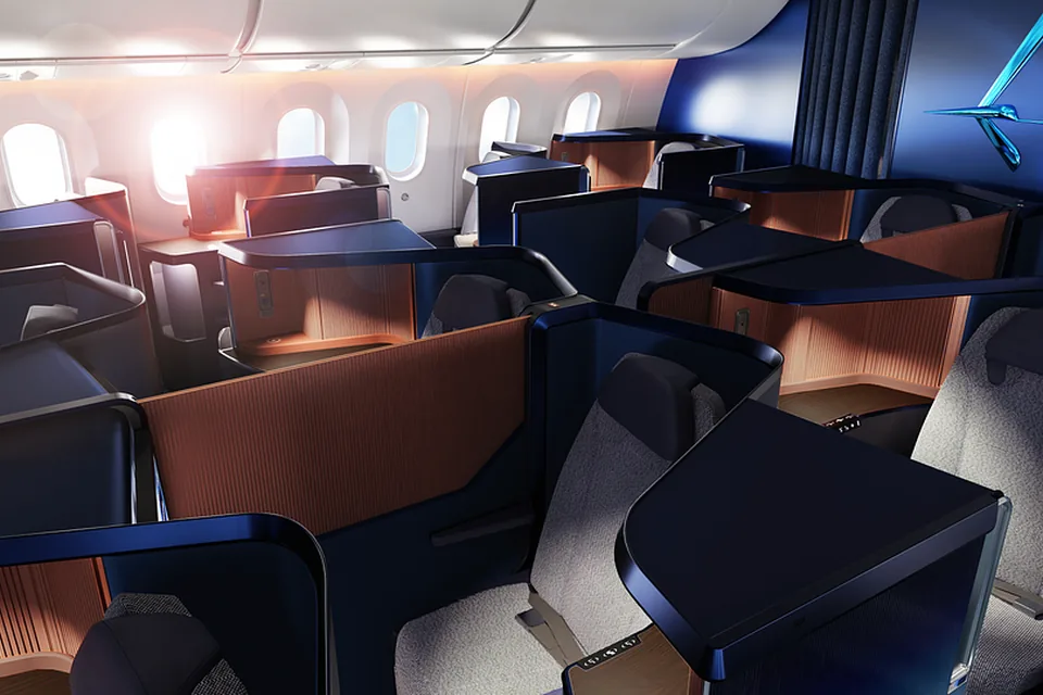 Wizualizacja nowej kabiny LOT Business Class w Boeingu 787-8