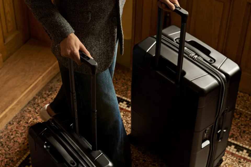Walizki pasażera SWISS Premium Economy