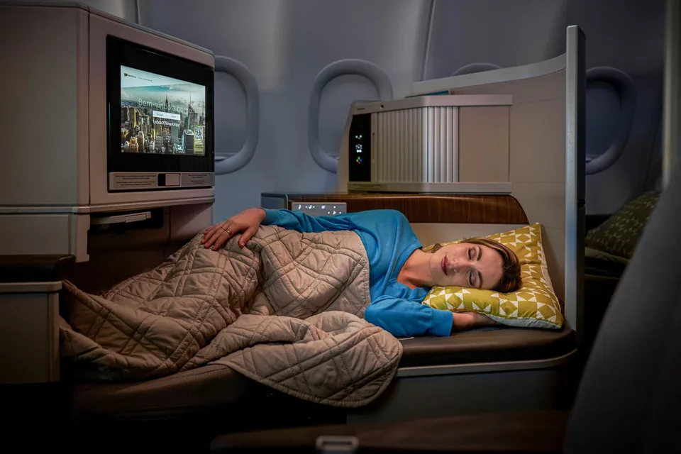 TAP Air Portugal — fotel i układ kabiny